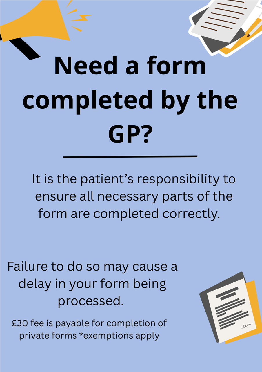 Forms completed correctly